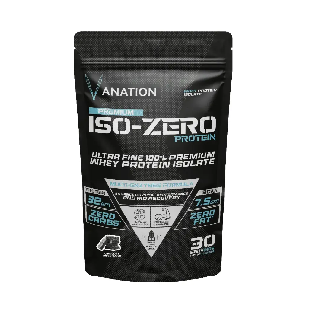 Vanation ISO -Zero 30 Serv. -1080 Mg -Premium-Highest Grad whey Protein Isolate(Chocolate Fudge)