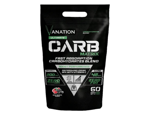 [252522] Vanation Carb Matrix with Vitamin C-3Kg-60Serv.-Mixed Berries