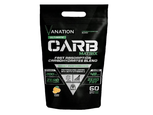[5555] Vanation Carb Matrix With Vitamin C-3Kg-60Serv.-Orange