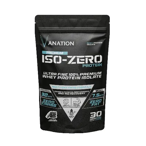Vanation ISO -Zero 30 Serv. -1080 Mg -Premium-Highest Grad whey Protein Isolate(Chocolate Fudge)