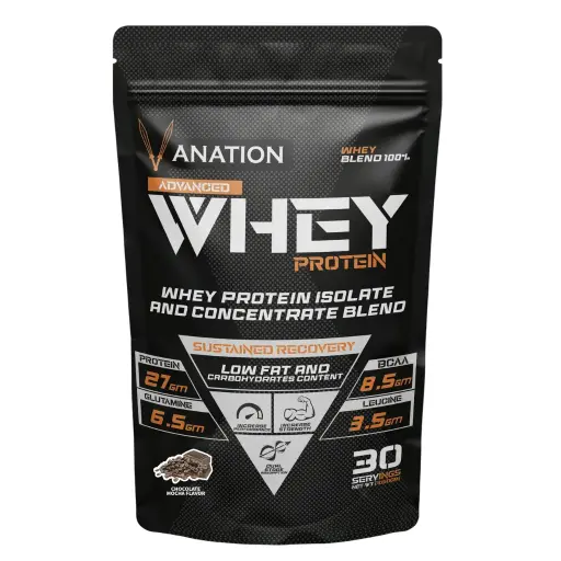 [6224002352132] Vanation 100% Whey Protein-1KG-30 Serv.-Chocolate Mocha 