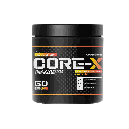 [3600029] Vanation Core-X Creatine+Beta Alanine-300G-60 Serv.-Fruit Punch